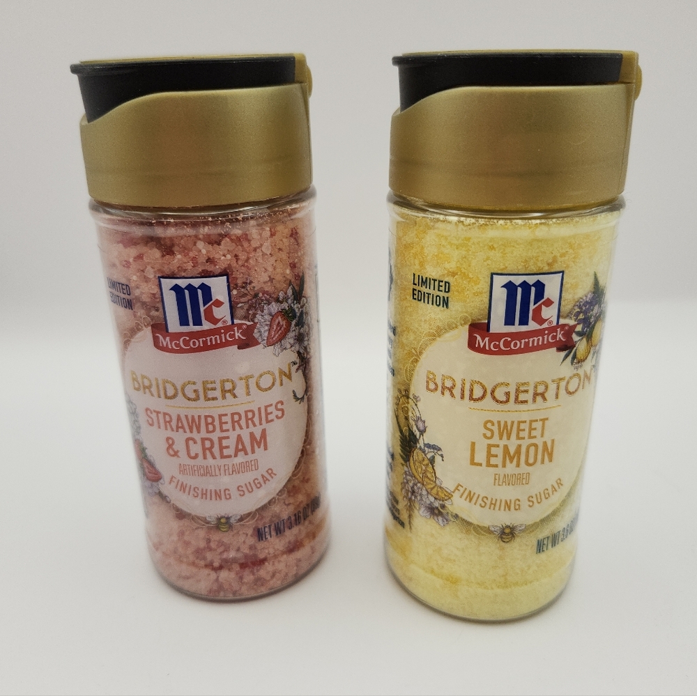 McCormick Limited Edition "BRIDGERTON" Strawberries & Cream, Sweet Lemon Finishi
